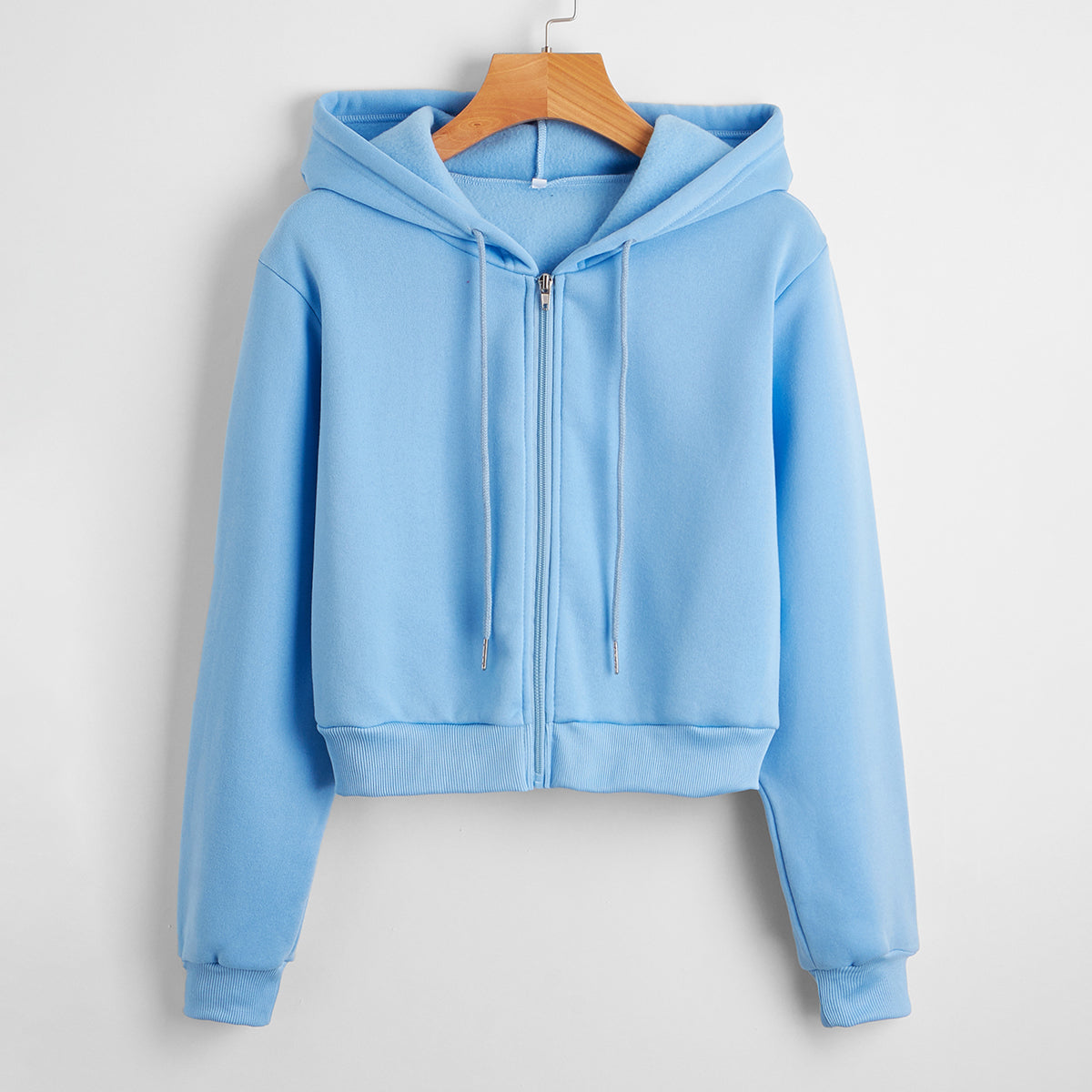 HOODED SHORT COTTON