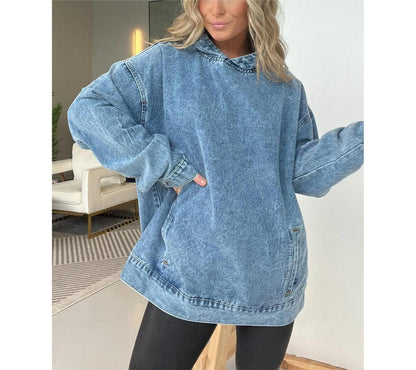 Denim Urban Hoodie – Oversize Freedom