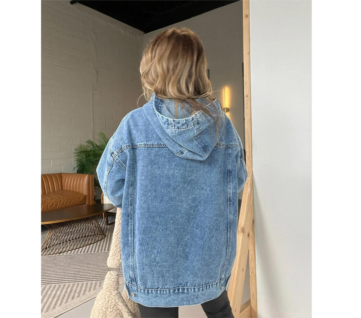 Denim Urban Hoodie – Oversize Freedom