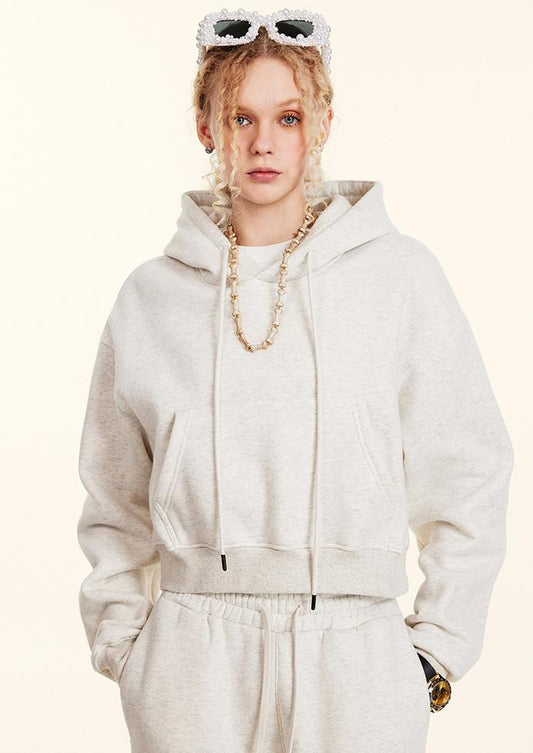 Pullover Retro Plush – Short Cozy Fit