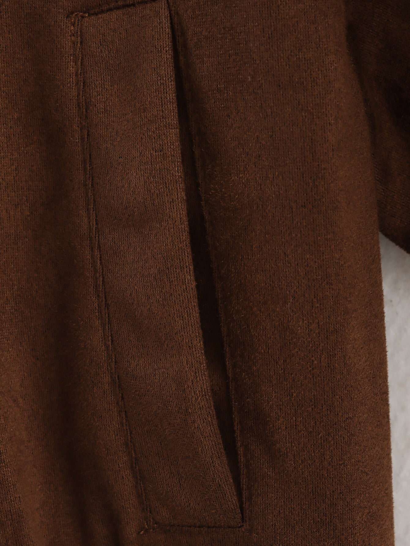 JAQUETA SUEDE LOOSE VARSITY