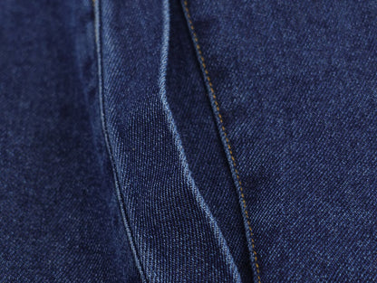 Jaqueta de Hawkins: Bomber Jeans Vintage Oversized.