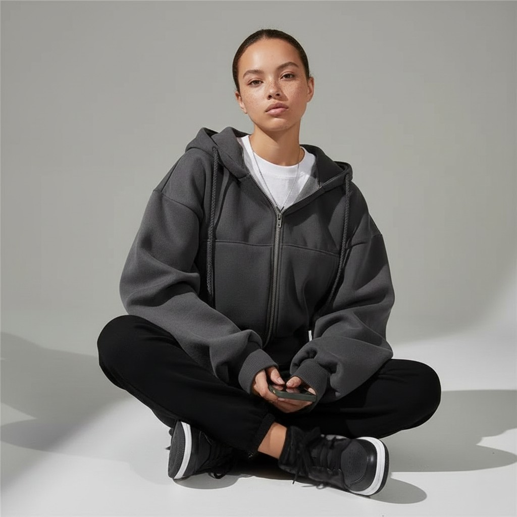 ZIPPER CROP - L.A. UTILITY