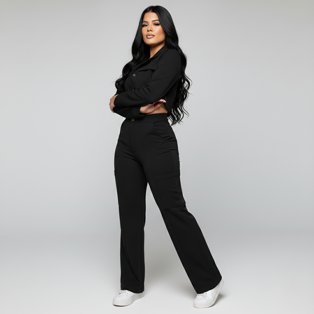 Conjunto Vanguard: A Curadoria Exclusiva do Macacão High Rise Streetwear