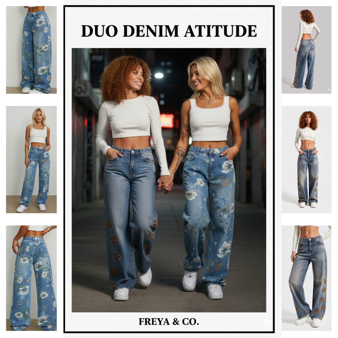 DUO DENIM ATITUDE - KIT EXCLUSIVO
