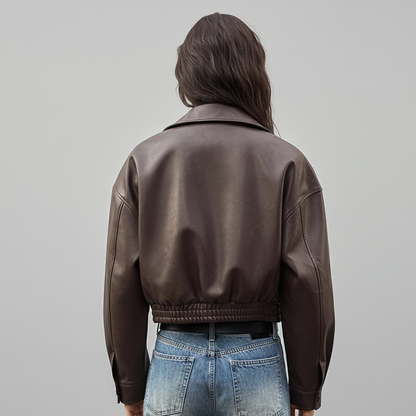 Jaqueta The Outskirts: Faux Leather Biker (Street Revival)