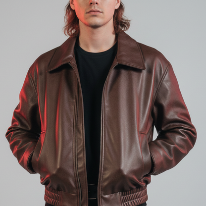 Jaqueta The Outskirts: Faux Leather Biker (Street Revival)